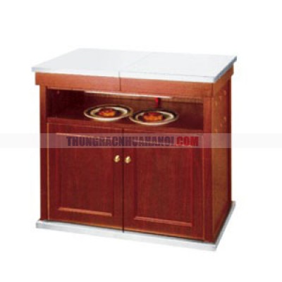 Tủ bếp gia đình di động thông minh mặt inox WY-103