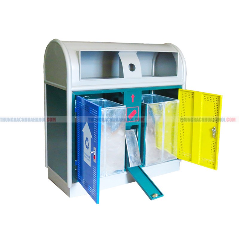 Sọt Rac 2 Ngăn Ban Thung Rac 2 Ngăn Ngoai Trời Gia Rẻ