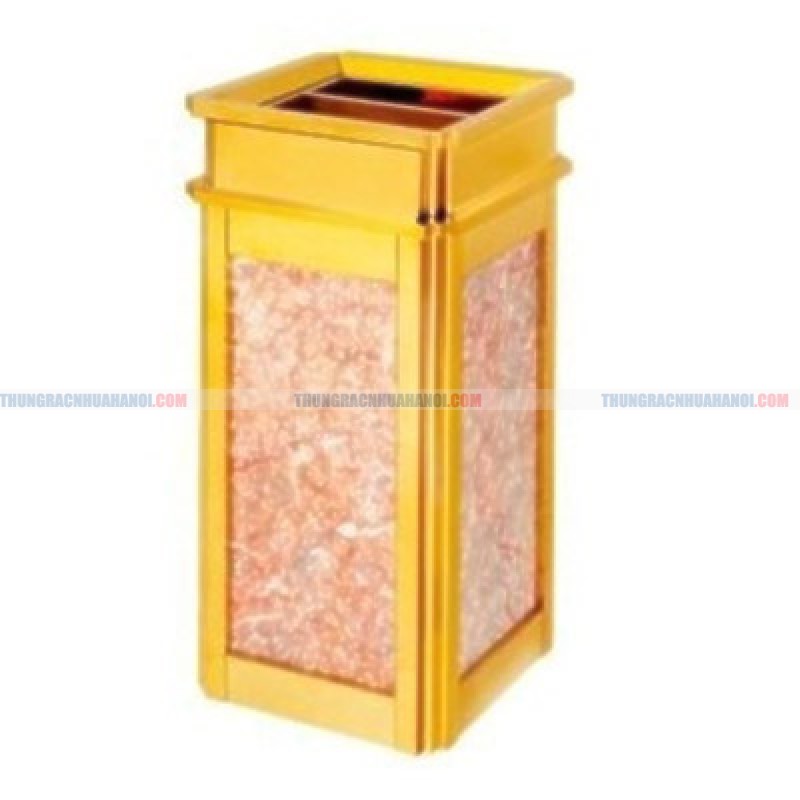 Đặc điểm thùng rác đá hoa cương có gạt tàn