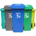 thùng rác nhựa composite 240l
