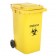 Thùng rác HDPE 240l màu vàng