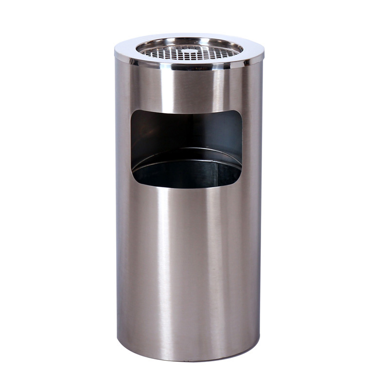 Thùng rác inox gạt tàn